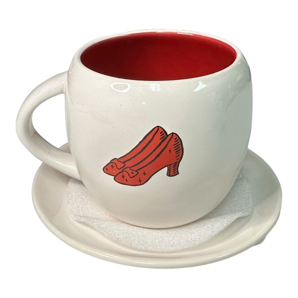 Rae Dunn "THERE'S NO PLACE LIKE HOME" Wizard of Oz Tea Cup Set - Picture 2 of 2